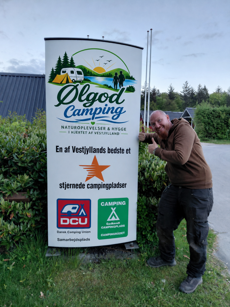 Færdigt tag med terrasse